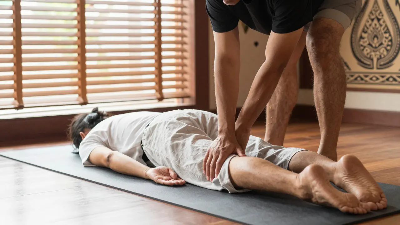 Tantrická masáž vs. thajská yoga masáž: Jak se liší pohyb a protahování