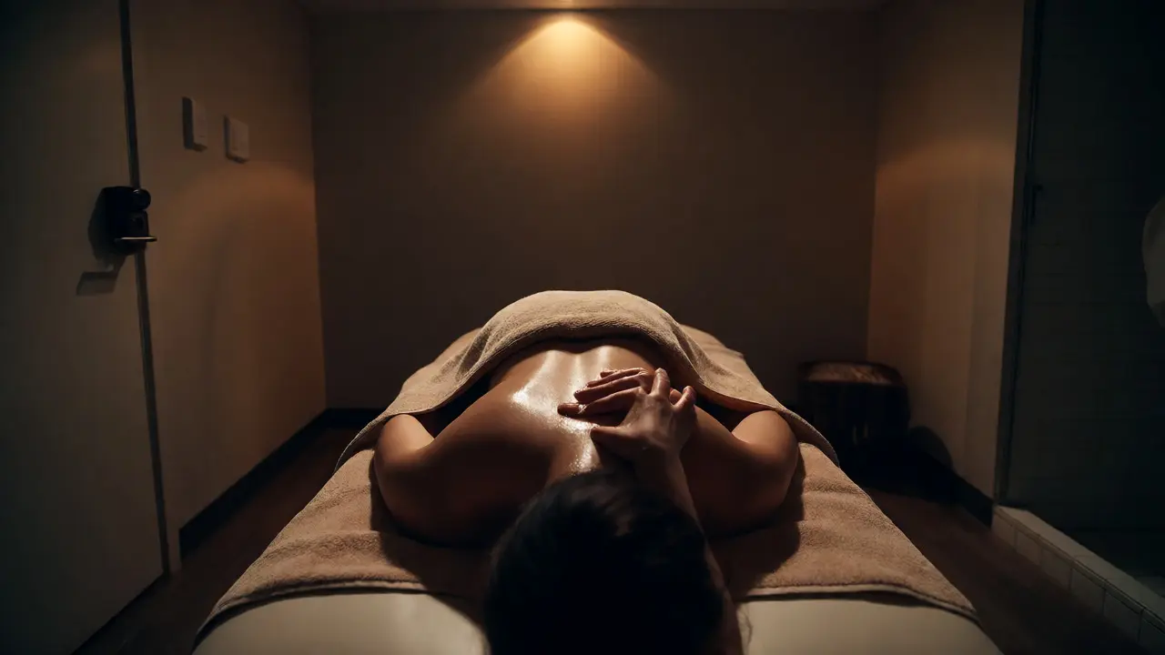Relaxační tantrická masáž se zaměřením na záda a soukromí